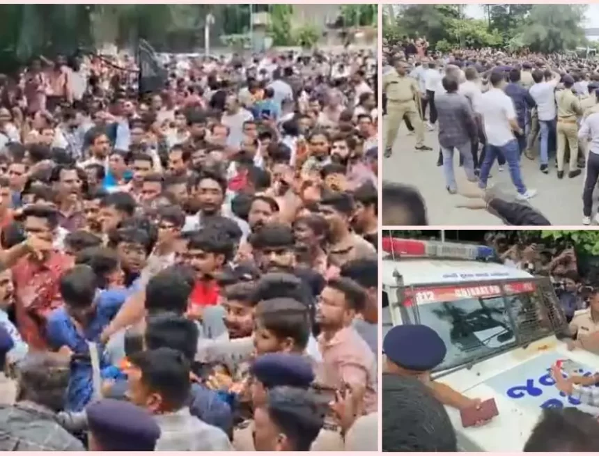 amd-7-scl.jpg Class 10 Student Fatally Stabbed by Junior in Ahmedabad, Protests Erupt Outside School
