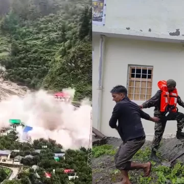 Uttarakhand: The Army swiftly carries out rescue operations after landslide close to Dharali
