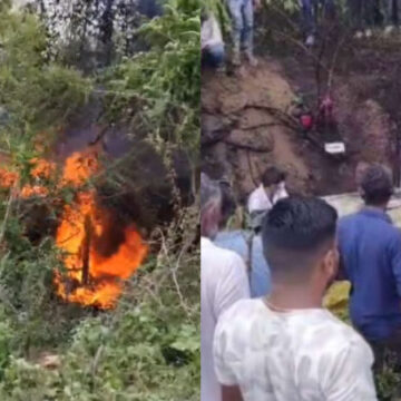 Horrific Collision on Surendranagar-Lakhtar Highway Claims Seven Lives After Cars Catch Fire