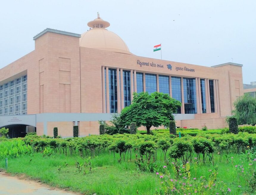 gujarat-legislative-assembly Gujarat Vidhan Sabha monsoon session schedule announced, to begin on Sept 8