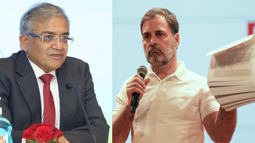 ECI Rejects Bias Allegations, CEC Gyanesh Kumar Defends Credibility After Rahul Gandhi’s Claims