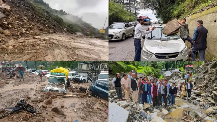 Monsoon fury: 362 roads closed in Himachal due to landslides, flash floods