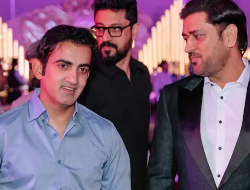 l3j214p4_gautam-gambhir-ms-dhoni_625x300_16_August_25 MS Dhoni and Gautam Gambhir Reunite at Star-Studded Wedding Ceremony