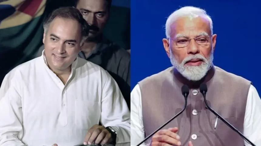 PM Modi, Congress Leaders Pay Tributes to Rajiv Gandhi on His 81st Birth Anniversary
