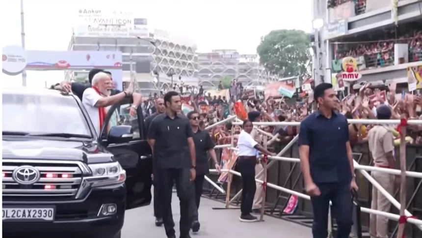 PM Modi Inaugurates Rs 5,400 Crore Development Projects After Grand Roadshow