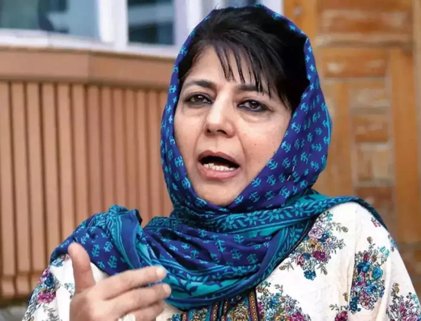 nc-humiliated-pdp-now-we-will-contest-all-three-seats-mehbooba-mufti J-K PDP Chief Mehbooba Mufti Criticises Government Takeover of 215 FAT Schools