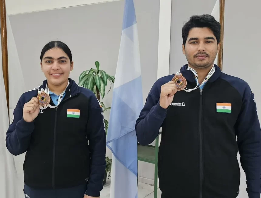 npku8qjg_saurabh-chaudhary-suruchi-singh-x-officialnrai_625x300_20_August_25 Saurabh Chaudhary and Suruchi Singh Win Bronze in 10m Air Pistol Mixed Team at Asian Championships