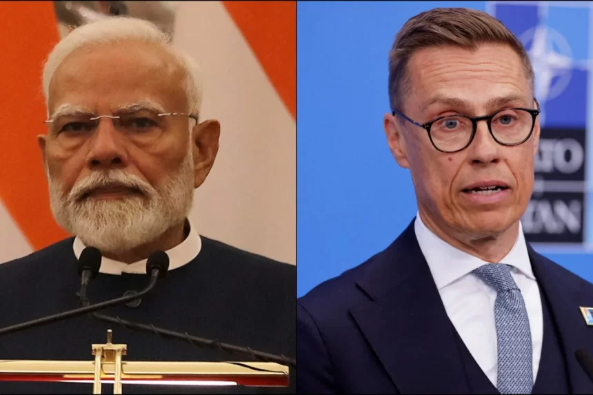 PM Modi Holds Talks With Finland President Alexander Stubb on Ukraine Conflict
