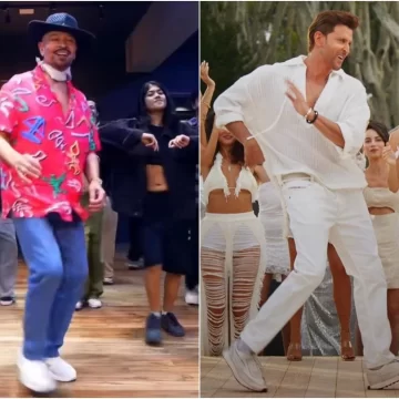 Rakesh Roshan astonishes Hrithik with Aavan Jaavan hookstep just days after his surgery