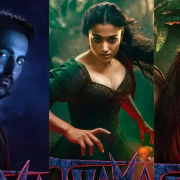 Ayushmann Khurrana and Rashmika Mandanna Embrace Gothic Look in First Poster of Thama