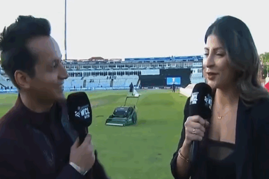 WCL Owner Harshit Tomar Stuns Anchor Karishma Kotak with On-Air Proposal