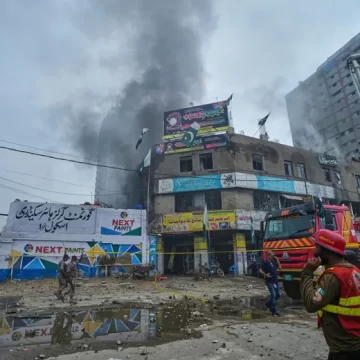 Massive Explosion at Karachi Fireworks Storage Facility Injures 25