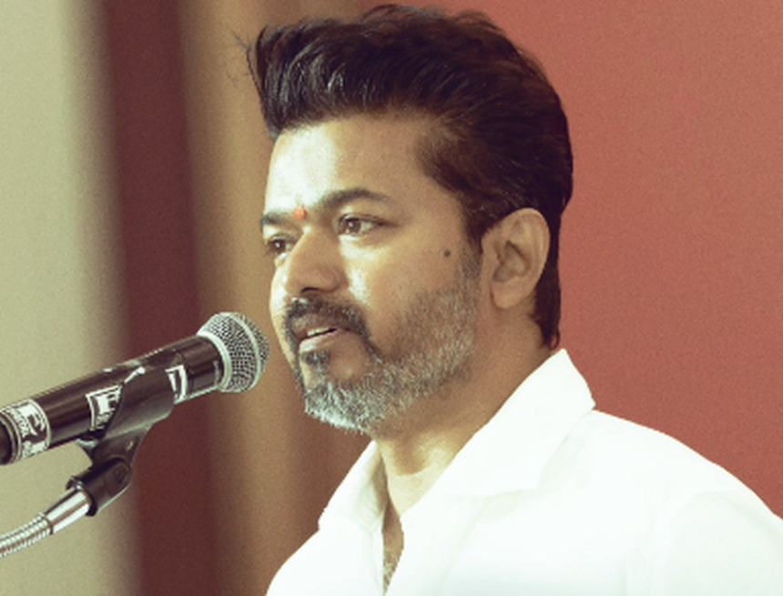 vijay students Actor Vijay Demands Abolition of NEET, Slams BJP, AIADMK, and DMK at Madurai Rally