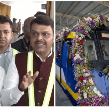 Thane Metro Line 4 Conducts First Successful Trial Run Between Cadbury Junction and Kasarvadavali