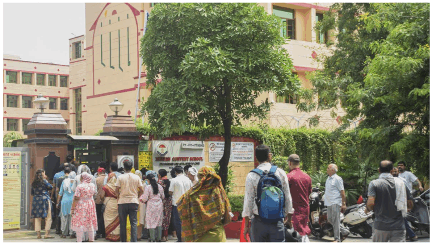 Multiple Delhi Schools, Including DPS Dwarka, Receive Bomb Threat Calls; Police Evacuate Students