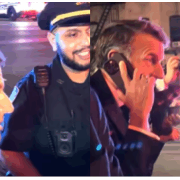 French President Macron Calls Trump After Traffic Halt for His Convoy in New York