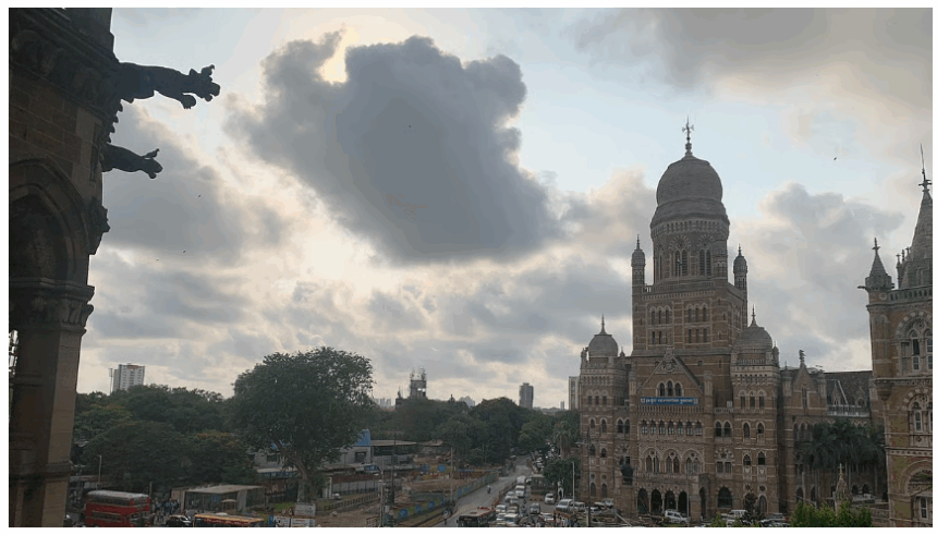 Mumbai Weather Update: Cloudy Skies and Light to Moderate Rain; IMD Issues Yellow Alert for Konkan