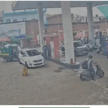 Woman Killed by Car at Agra Petrol Pump While Waiting for Son