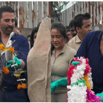 Akshay Kumar Joins Juhu Beach Cleanup After Ganpati Visarjan, Urges Public Responsibility for Cleanliness
