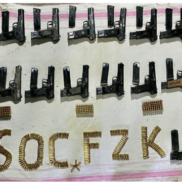 Punjab Police Bust Cross-Border Arms Smuggling, Arrest Two With 27 Pistols and 470 Cartridges