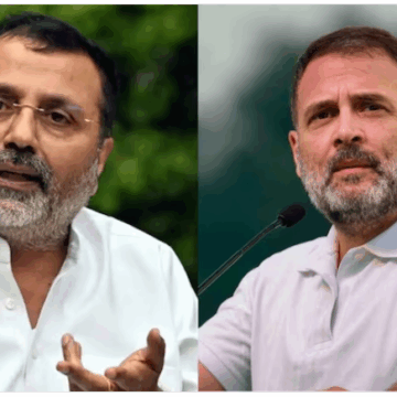 Rahul Gandhi’s Gen Z Post Triggers BJP Attack; Nishikant Dubey Alleges Civil War Conspiracy