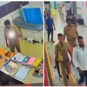 Etawah Police Accused of Forcibly Taking Emergency Doctor to SSP’s Home, CCTV Footage Sparks Outrage