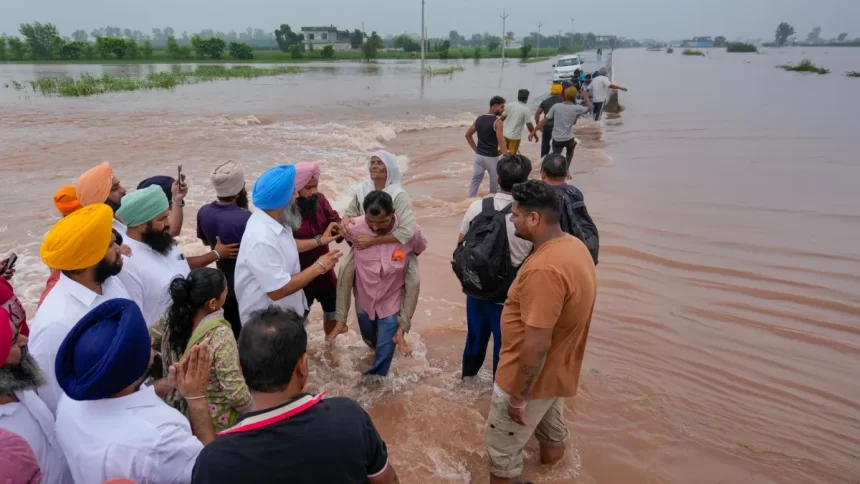 Delhi Minister Sirsa Expresses Solidarity with Flood-Hit Punjab; Over 2.5 Lakh People Affected