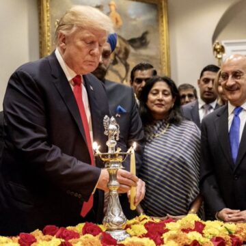 Donald Trump Lights Diyas at White House, Hails PM Modi as ‘Great Friend’ During Diwali Celebration