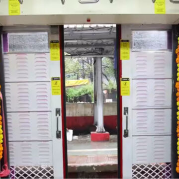 Mumbai Railways Tests Prototype Closed-Door Local Coach to Boost Commuter Safety