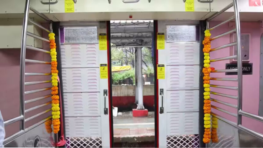 Mumbai Railways Tests Prototype Closed-Door Local Coach to Boost Commuter Safety