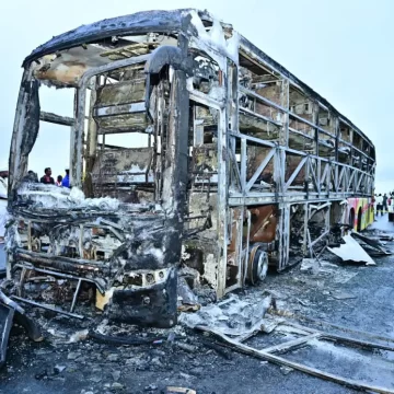 Over 400 Mobile Phones Reportedly Fueled Andhra Pradesh Bus Fire, Say Investigators