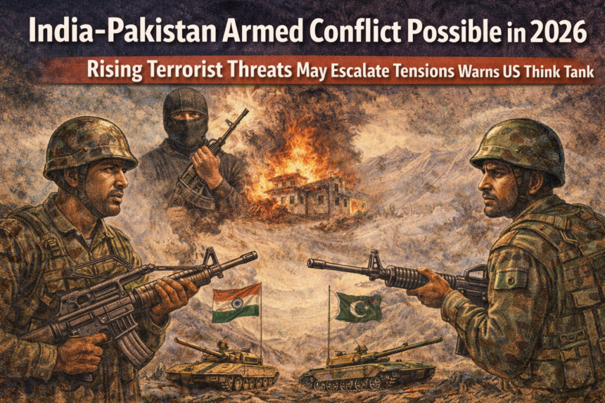 India–Pakistan Tensions Could Escalate Into Armed Conflict in 2026, Warns US Policy Think Tank