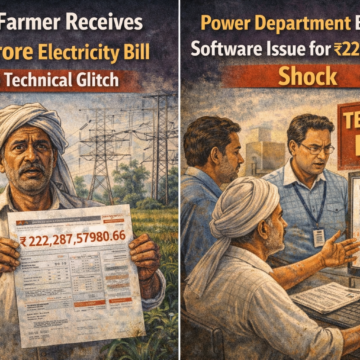 Noida Farmer Stunned by ₹222 Crore Electricity Bill, Power Department Blames Technical Glitch