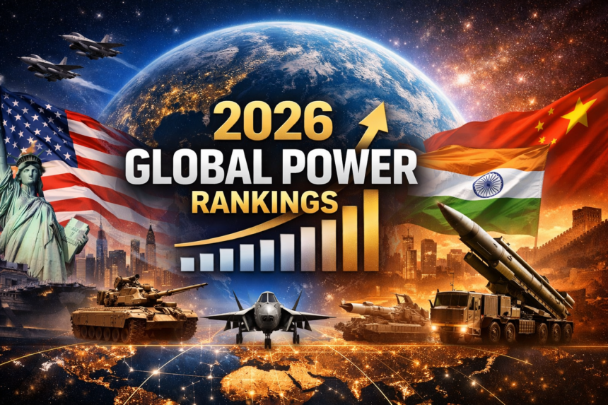 United States Tops 2026 Global Power Rankings; India Misses Top 10 Despite Strong Growth