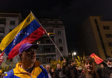 venezuelans-rally-in-caracas-to-demand-release-of-maduro,-his-wife