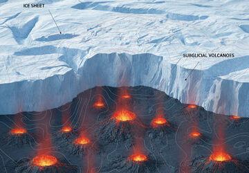 major-scientific-discovery:-207-volcanoes-mapped-under-antarctic-ice-sheet