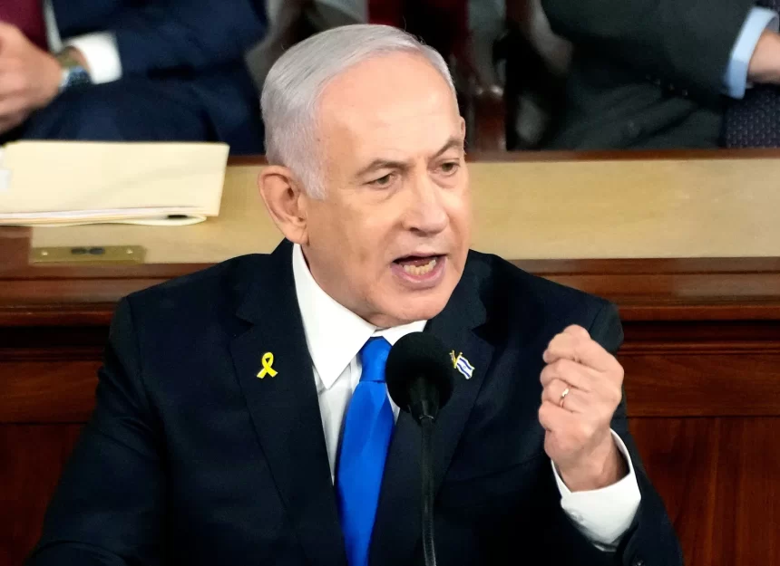 Israel-Prime-Minister-Benjamin-Netanyahu-addresses-US-Congress-Washington-DC-July-24-2024 Israel PM Benjamin Netanyahu Reveals Cancer Battle, Says Treatment Successful