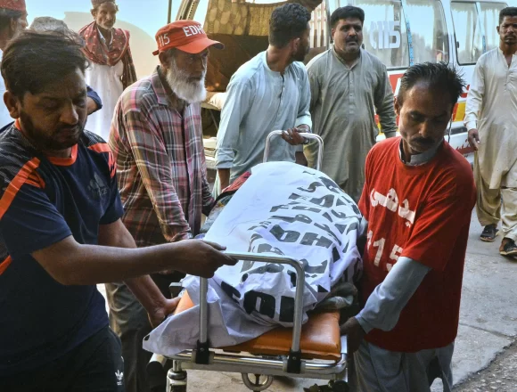 Tragic Highway Collision in Pakistan Kills 17, Leaves 10 Injured After Van Crashes Into Parked Bus