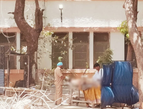 Bhopal Mortuary Row: Unclaimed Body Allegedly Stitched in Open Outside Postmortem Unit