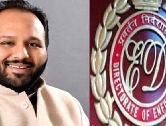 1433959-ed ED Raids Premises Linked to AAP Leader Deepak Singla in Money Laundering Probe