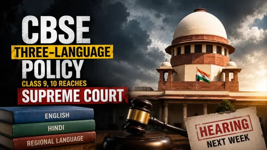 154374433 Supreme Court to Examine Legal Challenge to CBSE’s Three-Language Policy for Class 9 Students