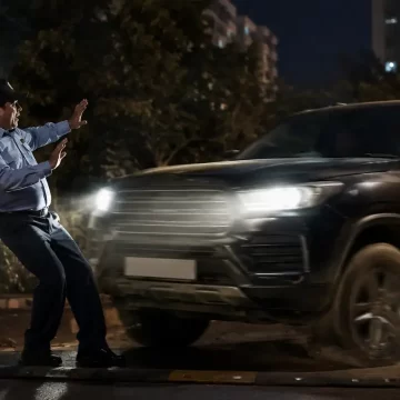 West Delhi Security Guard Brutally Assaulted, Run Over Twice by SUV Near Tempo Stand