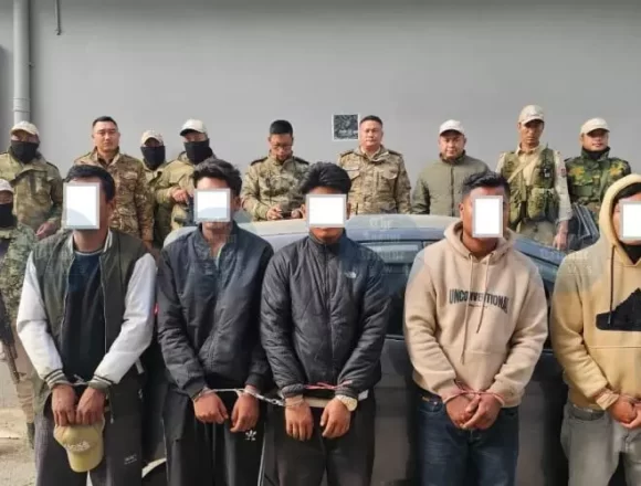 Nine Arrested in Manipur as Security Forces Bust Militant–Drug Network, Seize Arms and Narcotics