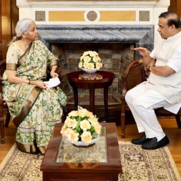 1714349-himanta-biswa-sarma-nirmala-sitharaman Assam Targets ₹10 Lakh Crore Economy by 2028, Says Himanta Biswa Sarma Amid Push for Rapid Growth