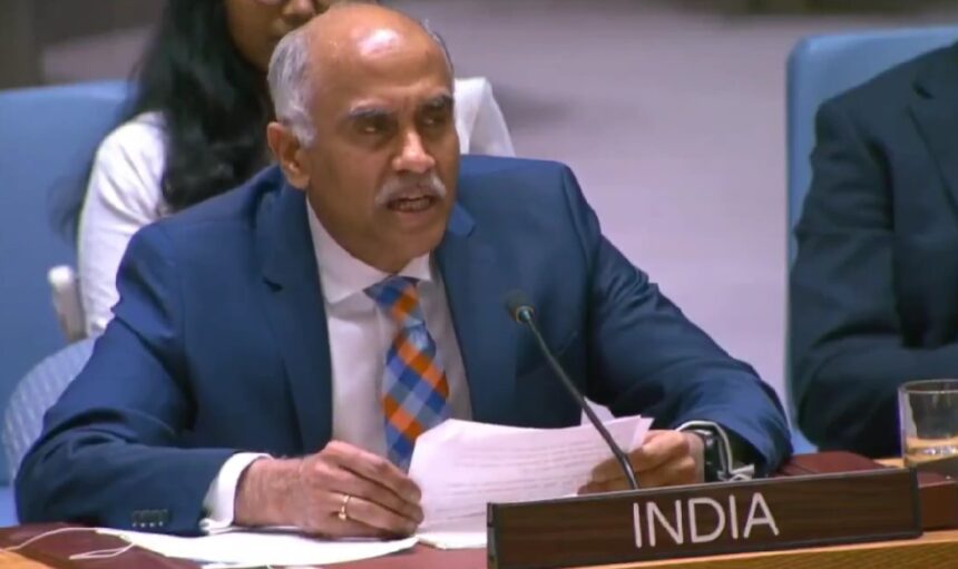 202506263437170 India delivers sharp rebuttal to Pakistan at UNSC after Jammu and Kashmir reference, accuses Islamabad of hypocrisy on global stage