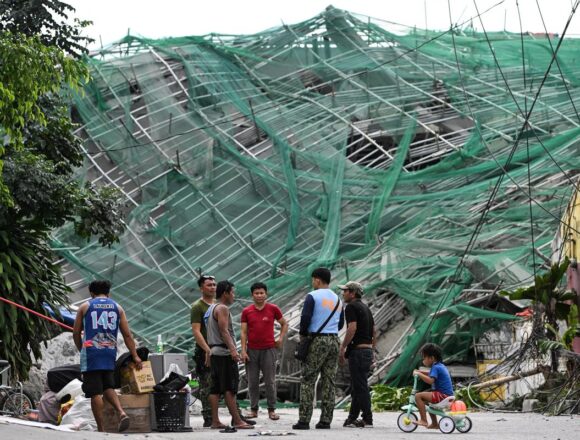 Deadly Construction Collapse in Philippines Leaves Workers Trapped, Rescue Teams Racing Against Time