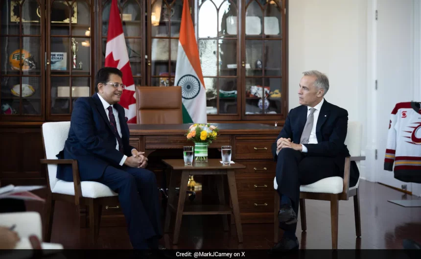 India, Canada Accelerate Talks on Landmark Free Trade Agreement Amid Push to Rebuild Economic Ties