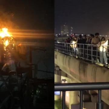 4o5lvvk_gurugram-rapid-rail-metro_625x300_23_May_26 Transformer Explosion Causes Massive Power Outage in Gurugram, Rapid Metro Operations Disrupted