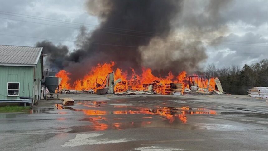 Massive Explosion and Fire at Maine Lumber Mill Leaves Community in Shock