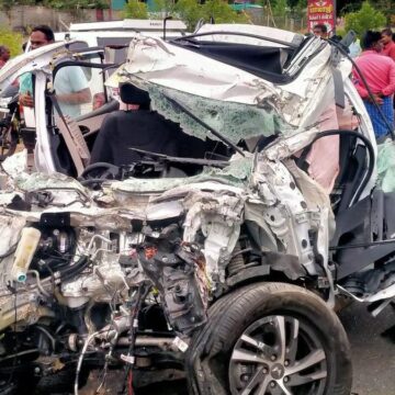 Six Killed After Car Collides With Lorry in Tamil Nadu’s Tiruppur District